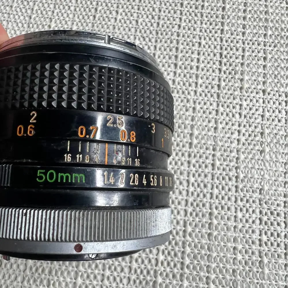 Canon‎ FD 50mm f/1.4 Lens Made in Japan Vintage Manual Focus Canon FD Mount
